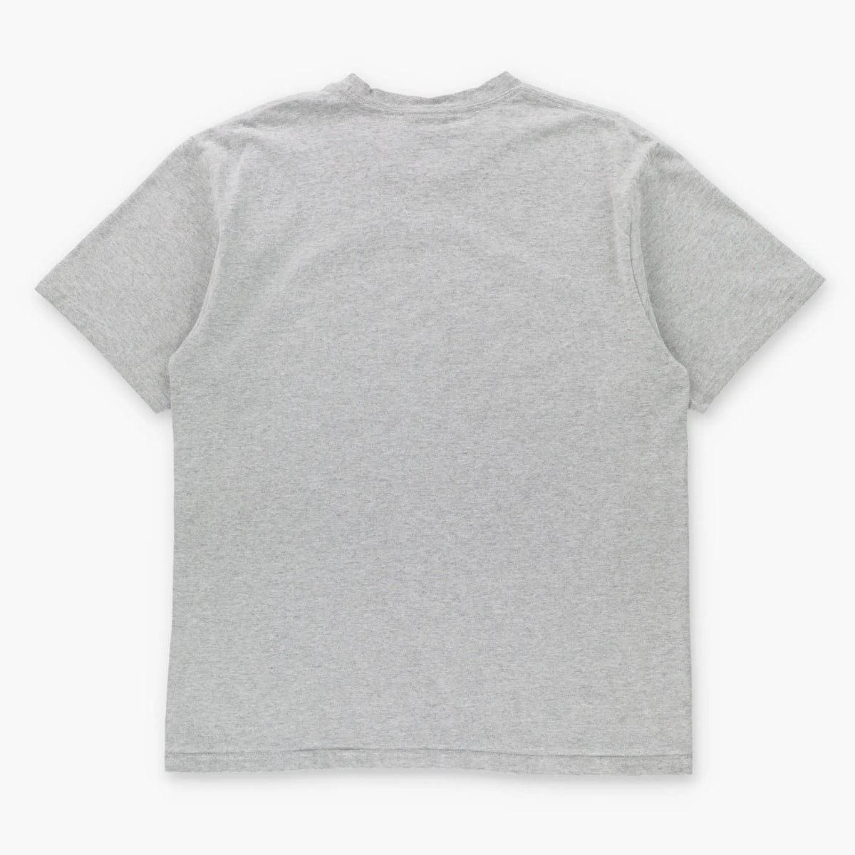 Vintage NIKE Big Embroidered Swoosh Logo Heather Grey T-Shirt (M-L) Vintage Sole Melbourne
