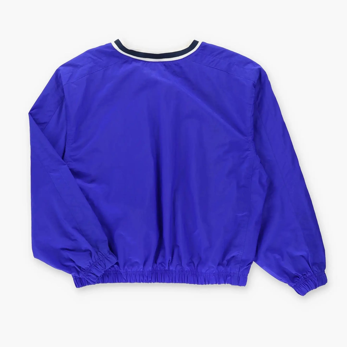 NIKE Bright Blue Embroidered Centre Swoosh Logo Windbreaker Pop Over (S) Vintage Sole Melbourne