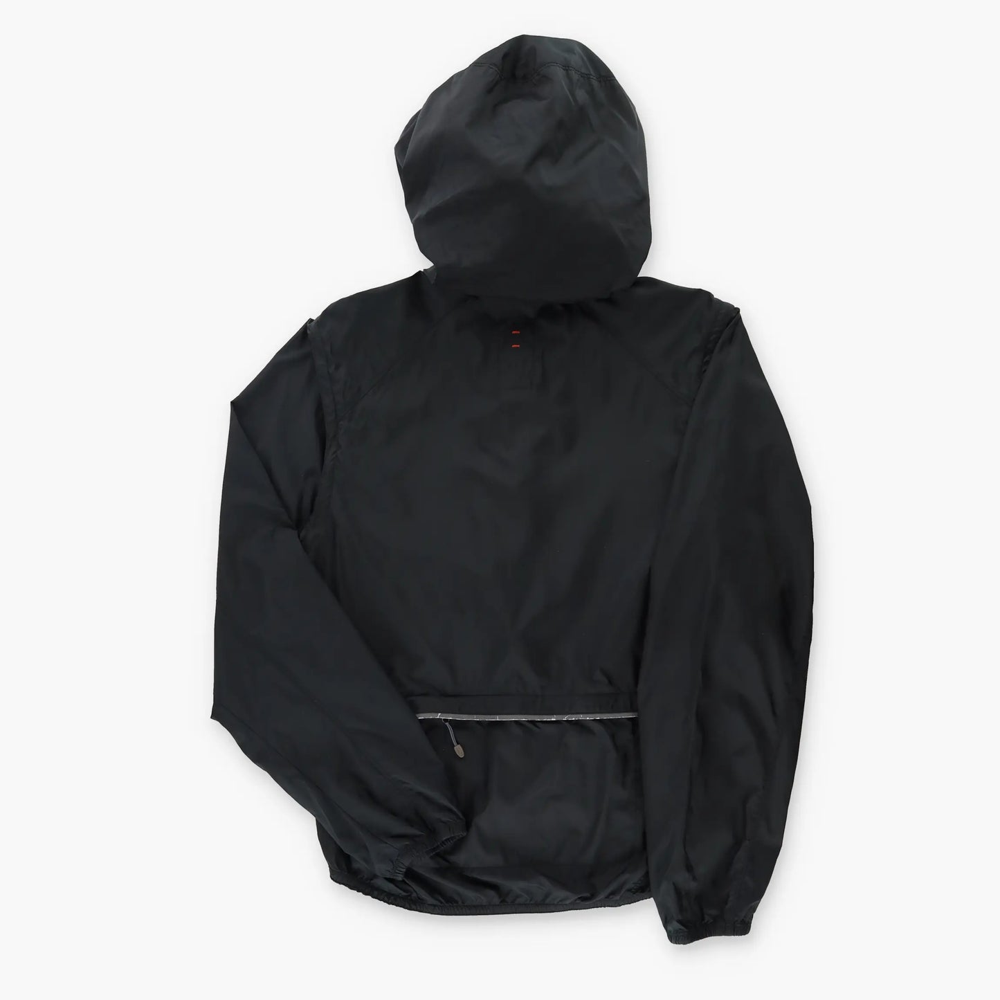 NIKE ACG 3 Black 'Clima-Fit' Lightweight Removable Sleeve & Hood Windbreaker Jacket (S-M) Vintage Sole Melbourne