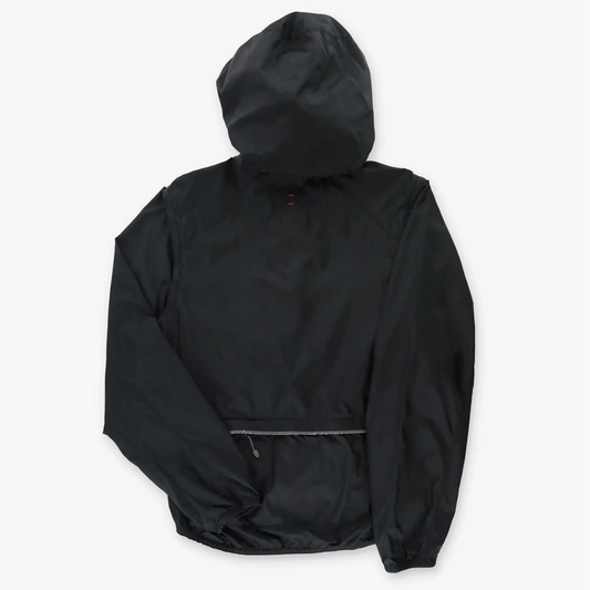 NIKE ACG 3 Black 'Clima-Fit' Lightweight Removable Sleeve & Hood Windbreaker Jacket (S-M) Vintage Sole Melbourne