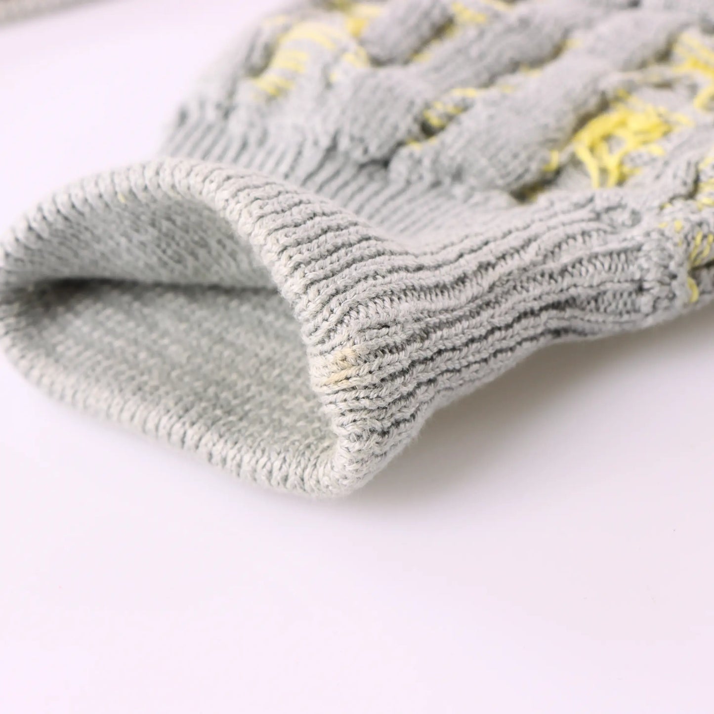 COOGI Australian Made Light Blue & Yellow 3D Knit Sweater (L) Vintage Sole Melbourne