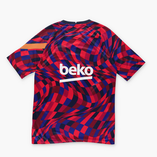 NIKE Rakuten Barcelona 2020-21 Training Soccer Jersey (S)