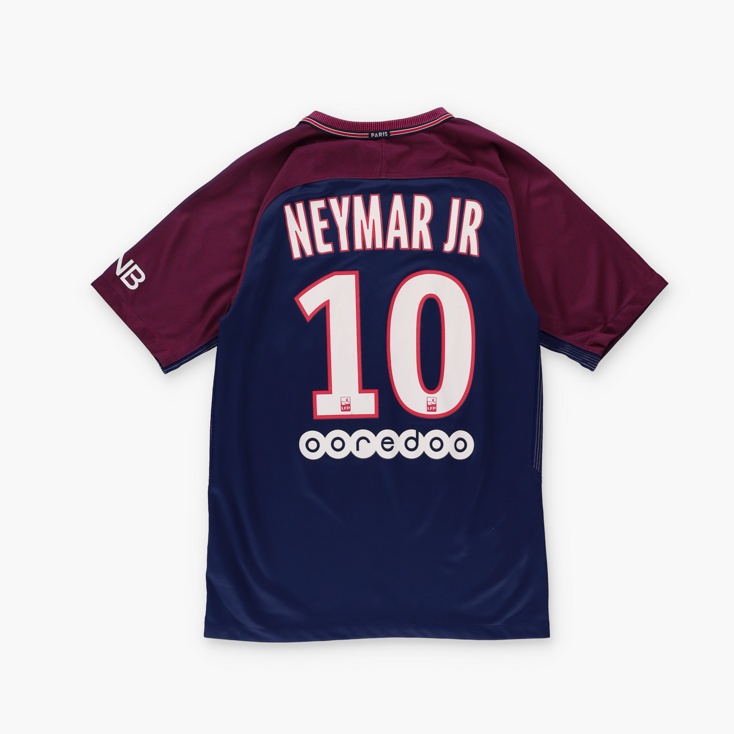 NIKE Paris Saint-Germain #10 Neymar Jr 2017-18 Home Soccer Jersey (XS)