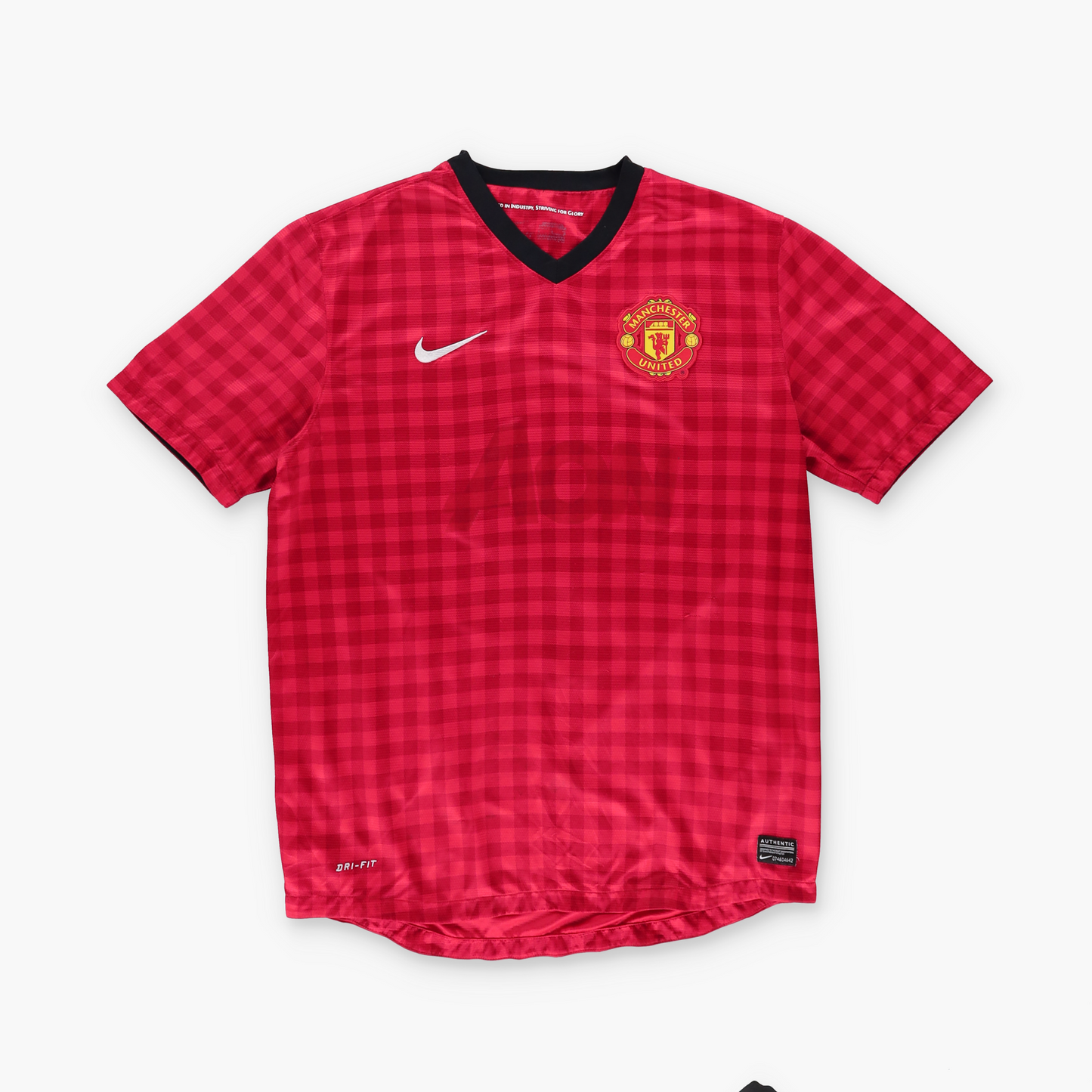 NIKE Manchester United 2012-13 Home Football Soccer Jersey (M-L)