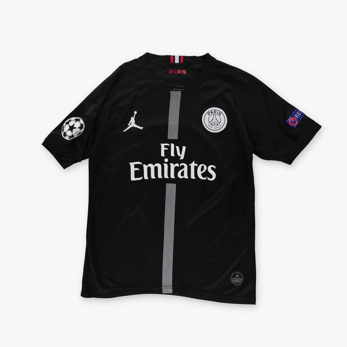 JORDAN Paris Saint-Germain 2018-19 Champions League 'Mbappe' Soccer Jersey (M)