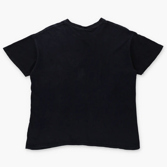 Metallica Skull & Headphones Metal Music Black & Red Band Tee (L) Vintage Sole Melbourne