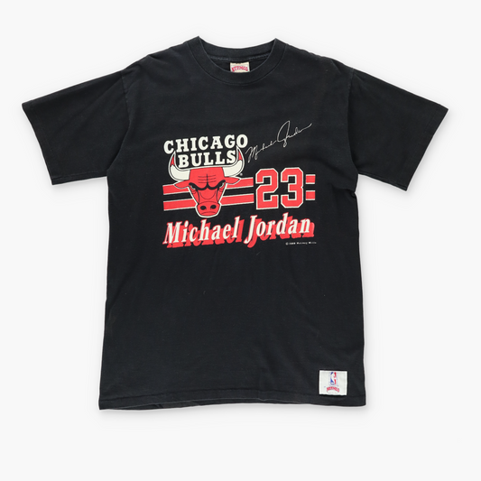 1989 NBA NUTMEG Michael Jordan Chicago Bulls USA Made Tee (L)