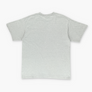 NIKE Embroidered Swoosh Logo Grey & Black Tee (L)