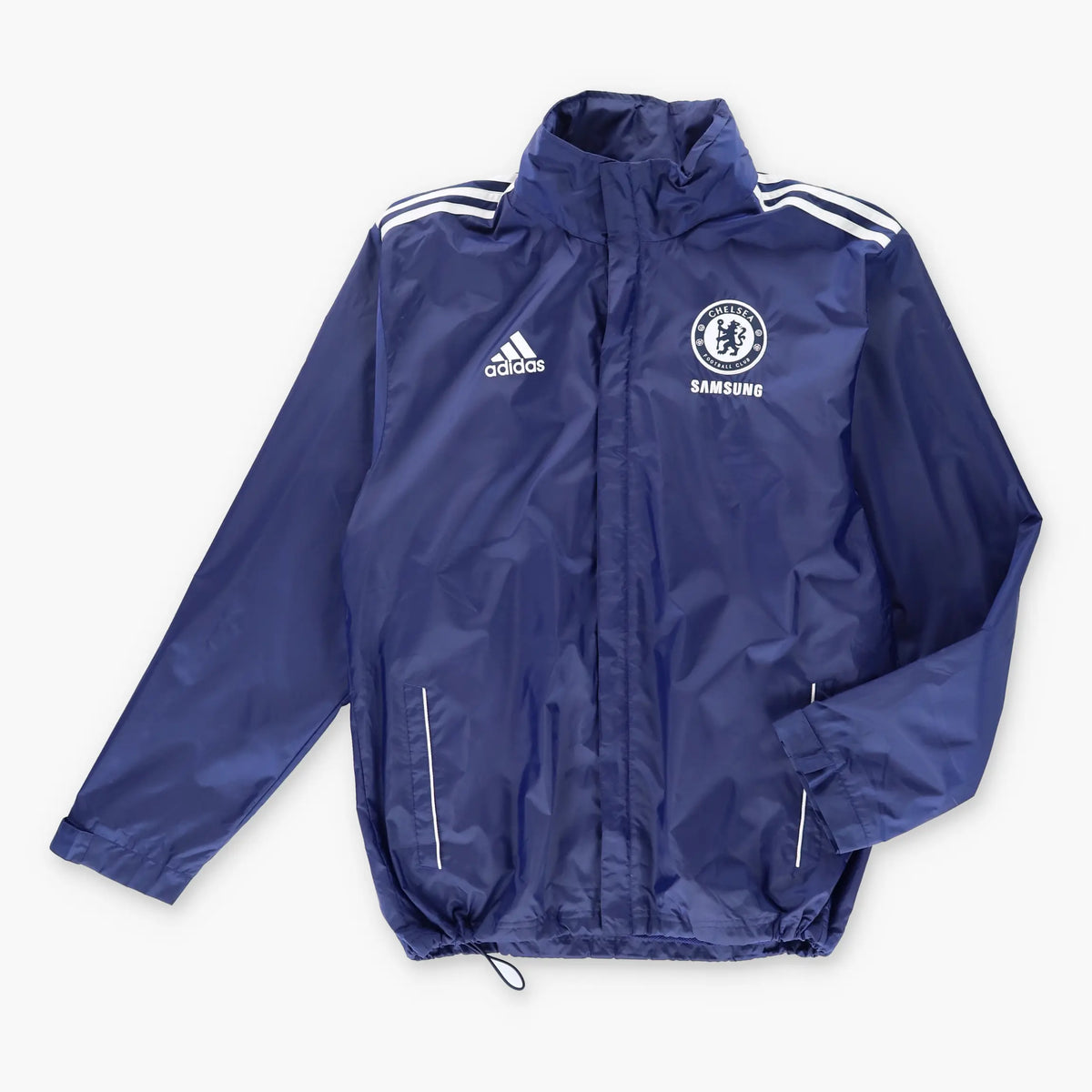 Vintage ADIDAS Chelsea Embroidered Soccer Training Windbreaker Jacket (M) Vintage Sole Melbourne