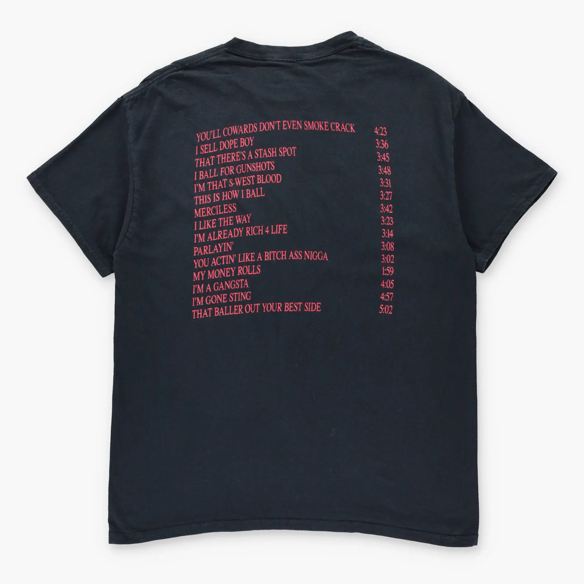 Vintage Autographed VIPER "You’ll Cowards Don’t Even Smoke Crack" Double Sided Rap Tee (L) Vintage Sole Melbourne