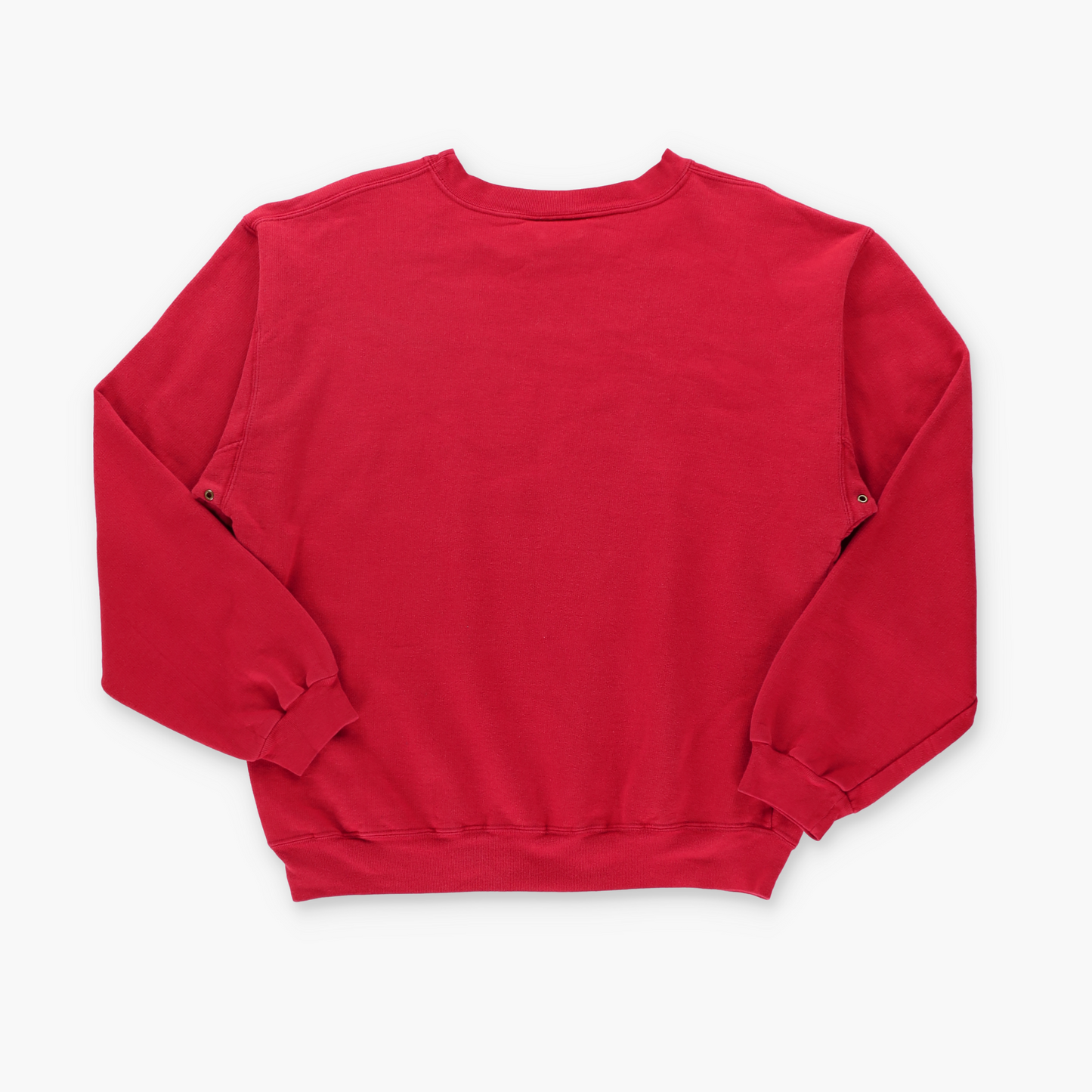 TIMBERLAND Red & Navy Hampton New Hampshire Embroidered Logo Sweatshirt (M)