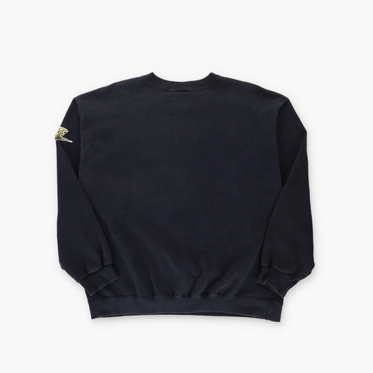 BOOTLEG Nike USA Made Colorado Buffaloes Football Black & Yellow Sweatshirt (L-XL) Vintage Sole Melbourne