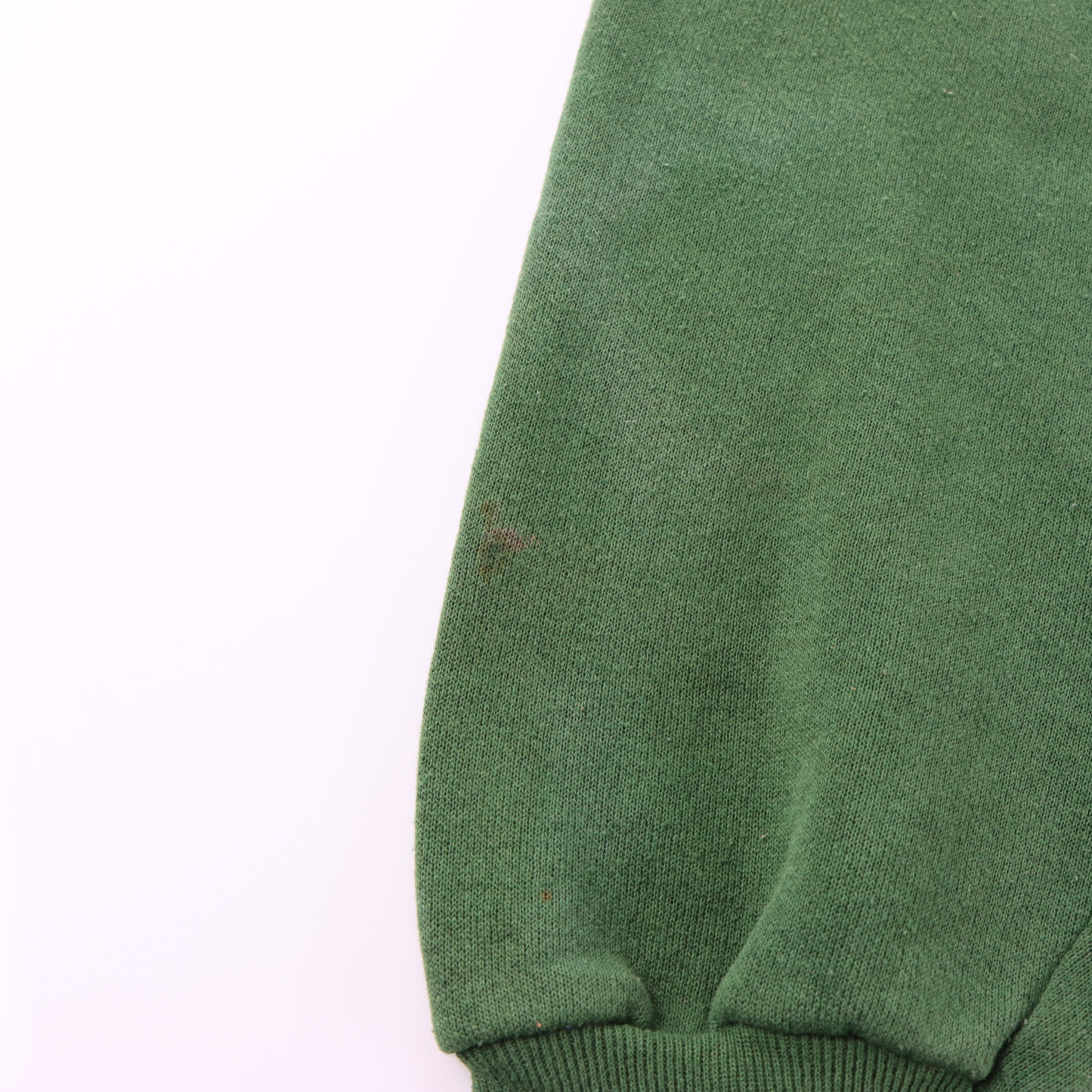 HARLEY DAVIDSON Motorcycle & Cowboy Hat Green Sweatshirt USA Made (L-XL)