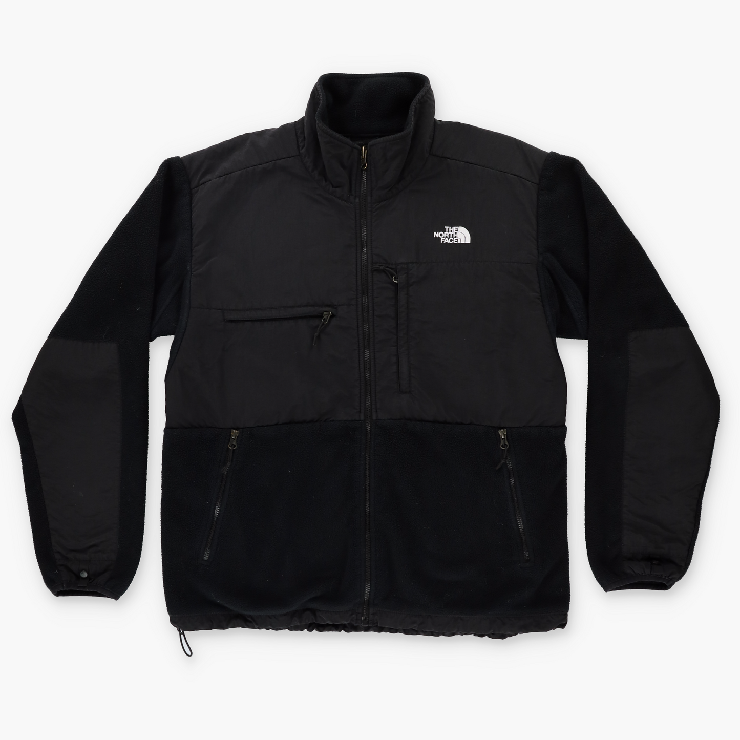 THE NORTH FACE Denali Black Zip-Up Fleece Jacket (XL)