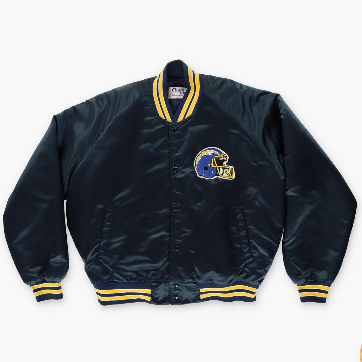 NFL San Diego Chargers Embroidered Emblem Vintage Bomber Jacket (L-XL) Vintage Sole Melbourne