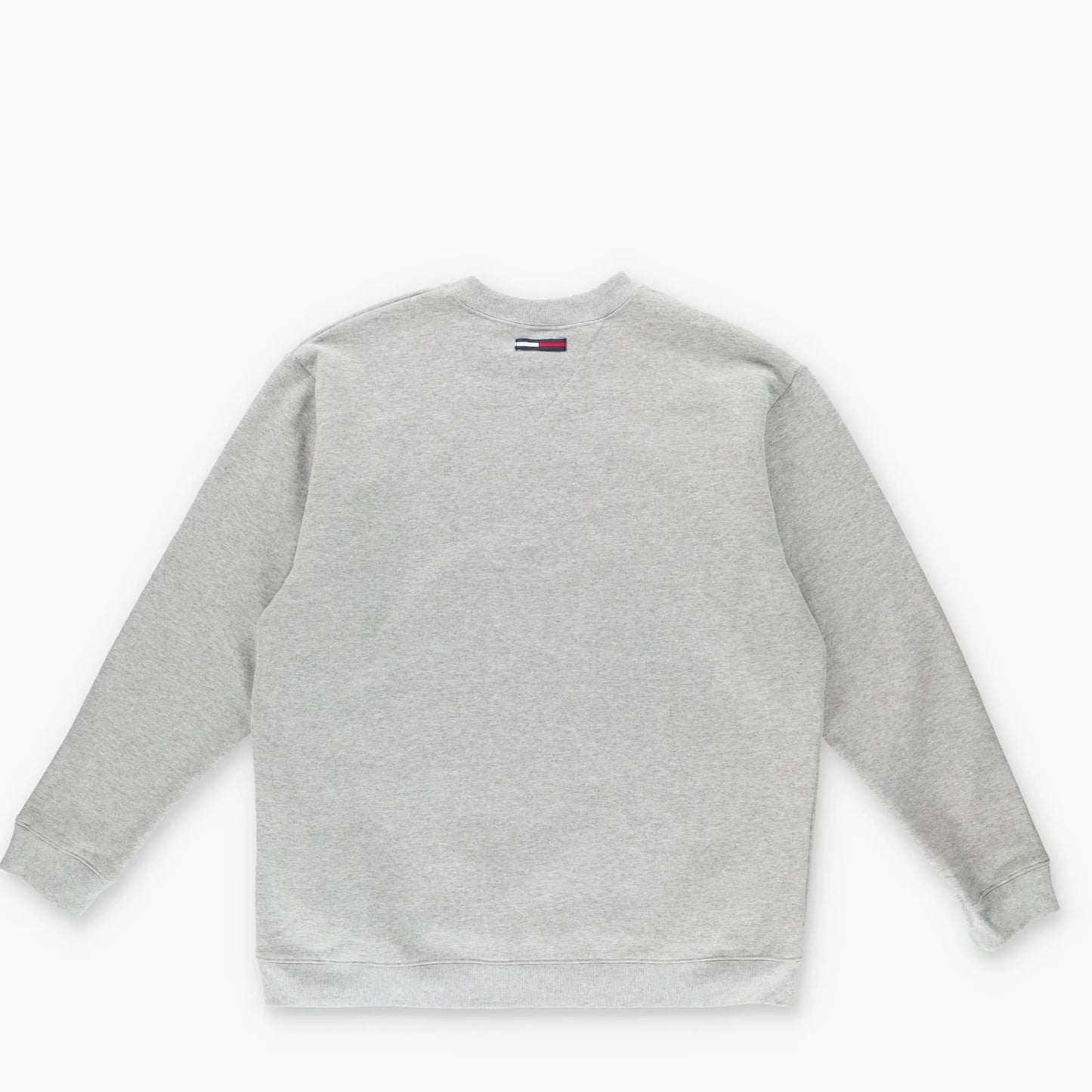 TOMMY HILFIGER 'Athletics' Spell Out Logo Grey Sweatshirt (L) Vintage Sole Melbourne