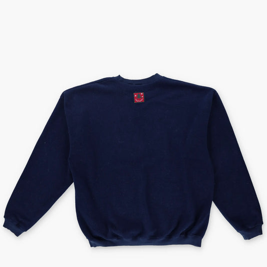 THE DISNEY STORE Winnie the Pooh & Friends Embroidered Graphic Fleece Sweatshirt (L) Vintage Sole Melbourne