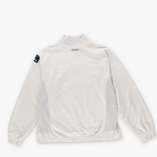 ADIDAS Equipment 'Limited Edition' Grey Marle 1/4 Zip Sweatshirt (L-XL)