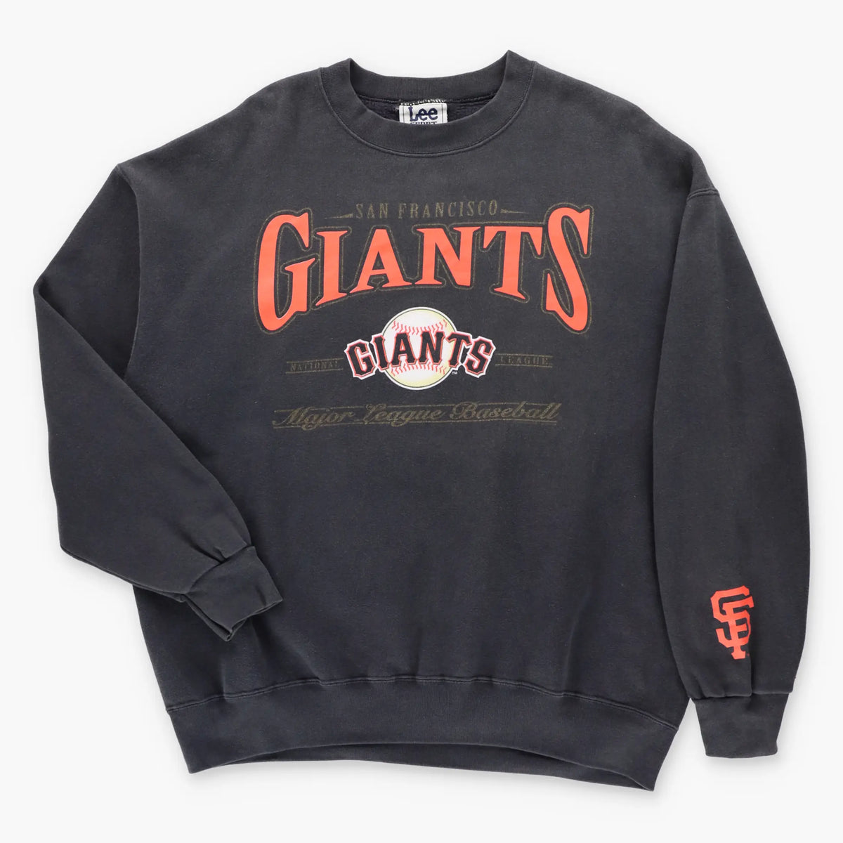 Vintage MLB San Francisco Giants LEE SPORT Glitter Graphic Baseball Sweatshirt (XL) ***COCO Vintage Sole Melbourne