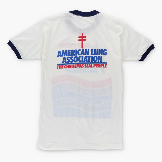 Vintage DIET PEPSI '10,000 Meter Series' 50/50 Single Stitch Ringer T-Shirt (S) Vintage Sole Melbourne
