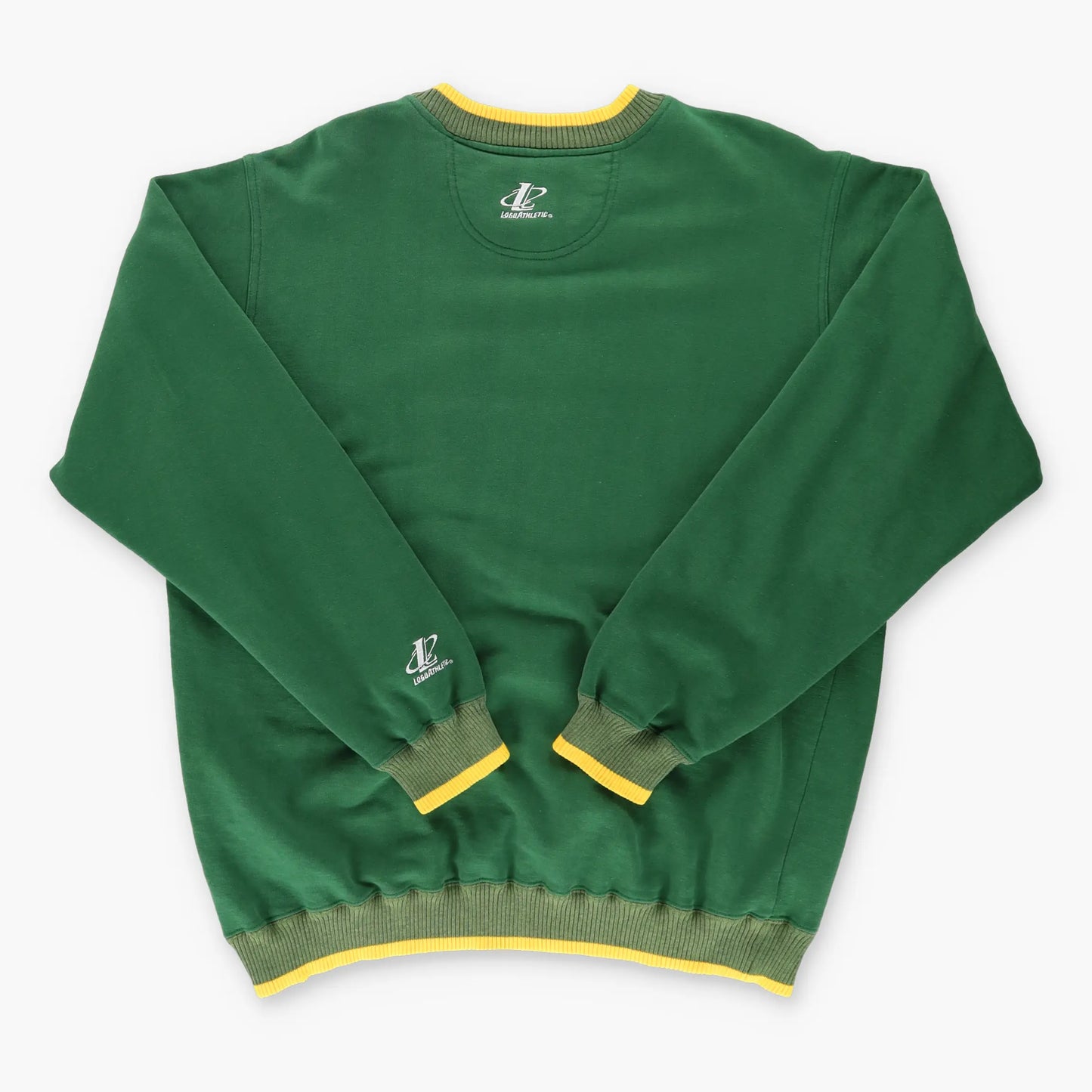 GREEN BAY PACKERS NFL Green & Yellow Football Sweatshirt (XL) Vintage Sole Melbourne