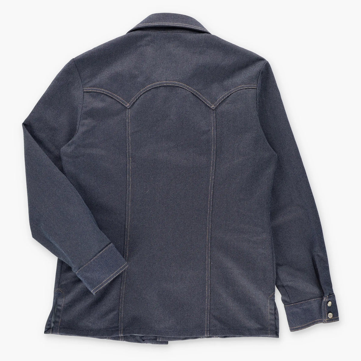 Vintage LEVI'S Orange Tab Pearl Snap Button Navy Blue Western Shacket (M) Vintage Sole Melbourne