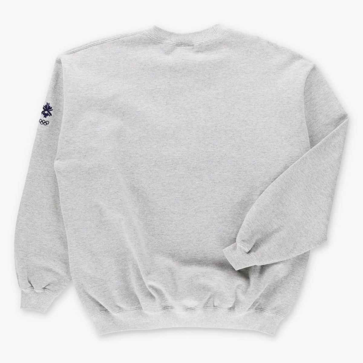 Vintage Olympic Winter Games 2002 Embroidered USA Flag Grey Sweatshirt (L) ***COCO Vintage Sole Melbourne