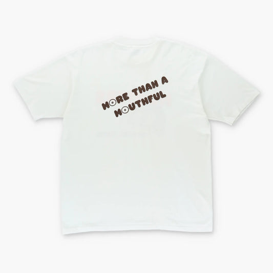 Vintage HOOTERS Florida Owl USA Made 50/50 White T-Shirt (XL)