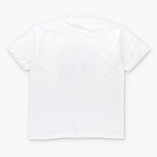 Vintage Dog In Reeds Single Stitch White FRUIT OF THE LOOM Tee (XL) Vintage Sole Melbourne