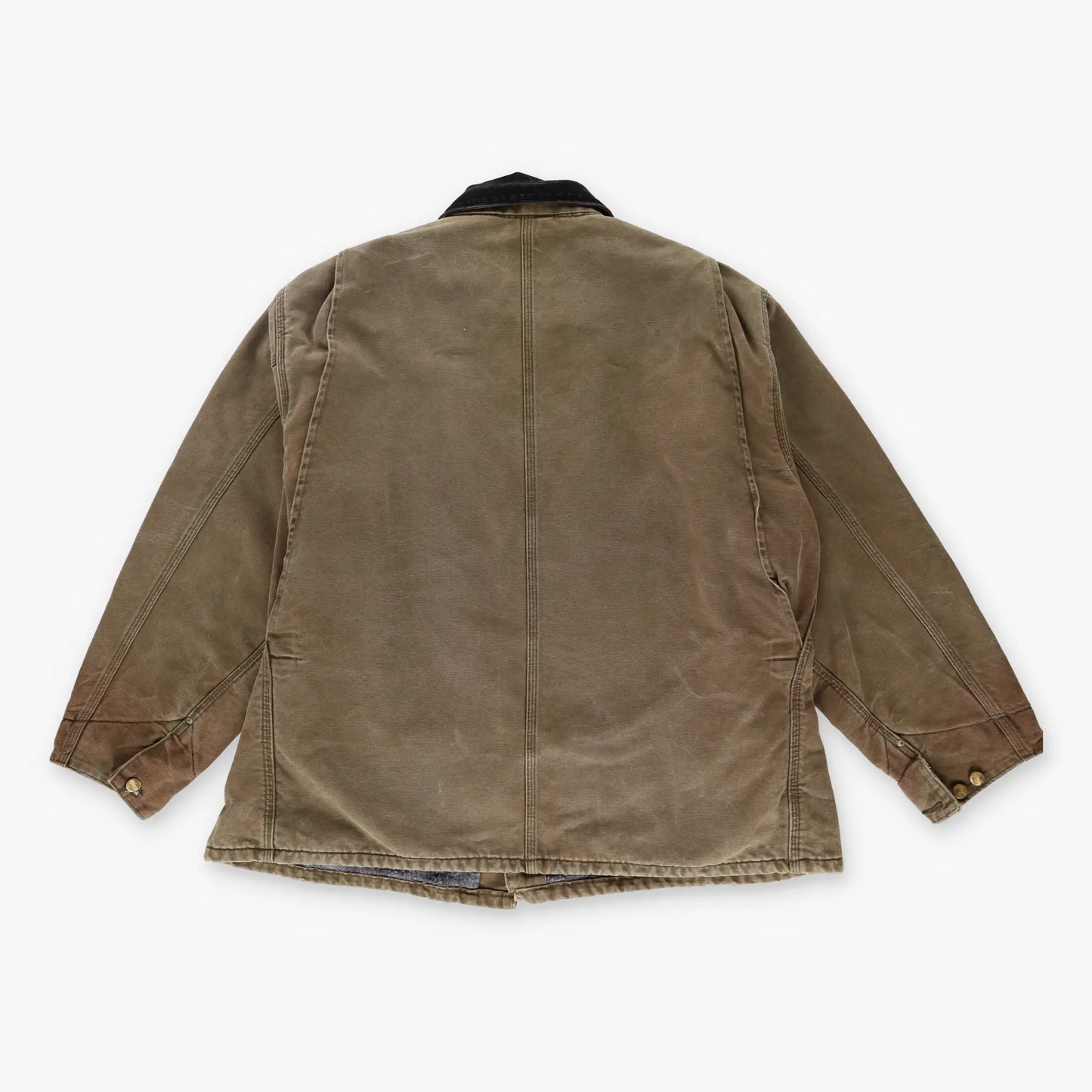 Vintage CARHARTT CB1082 Brown Blanket Lined Chore Canvas Jacket USA Made (XL-XXL) Vintage Sole Melbourne
