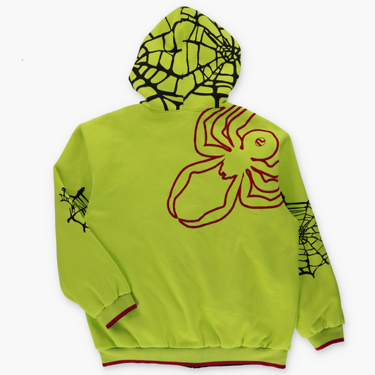 PEPE JEANS Cobwebs & Velvet Spider Heavy Hoodie Sweatshirt (XXXL)