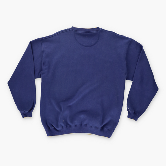 Edinburgh Scotland Royal Society of Golf Emblem Embroidered Navy Sweatshirt (XL)