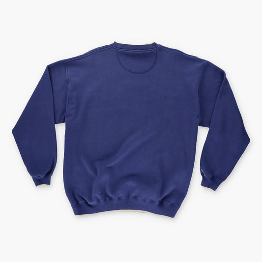 Edinburgh Scotland Royal Society of Golf Emblem Embroidered Navy Sweatshirt (XL) Vintage Sole Melbourne