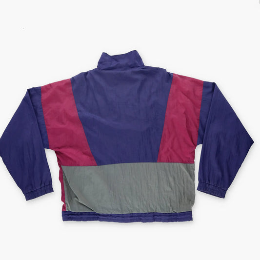 90's USA Olympic Apparel Colour Block Windbreaker Zip-Up Jacket (L) Vintage Sole Melbourne