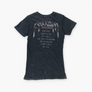 AFFLICTION Y2K "Freedom Defender" Lace-Up USA Made Tee (Women's S-M)