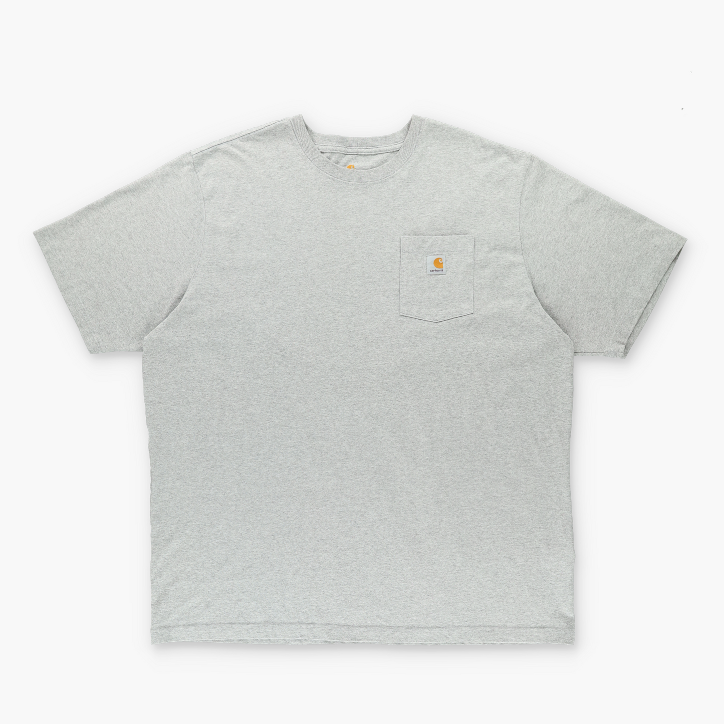 CARHARTT Casual Grey Front Pocket Logo T-Shirt (3XL Tall)