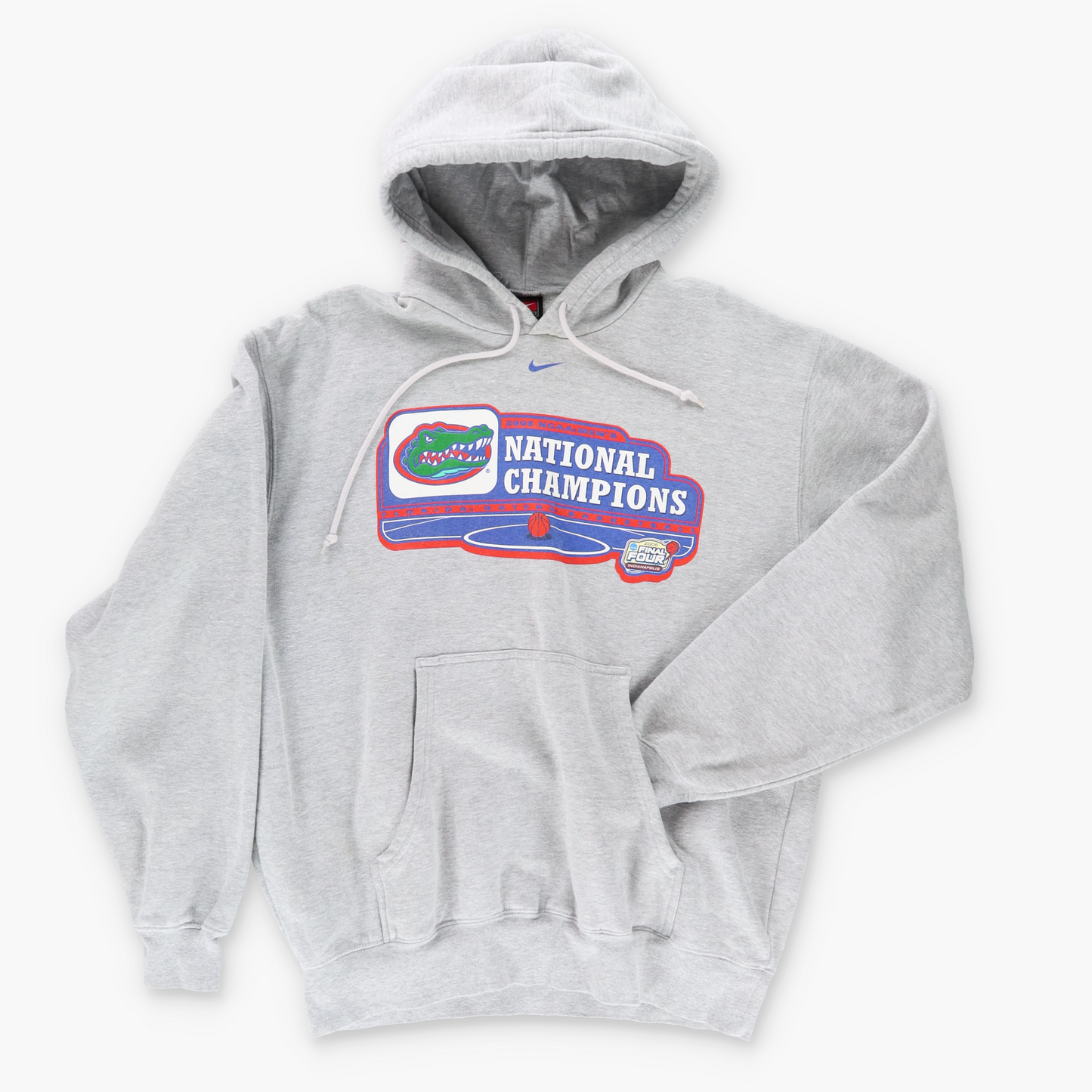 2006 NIKE Florida Gators NCAA Basketball Hoodie Sweatshirt (L)