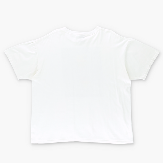 Richard Stine "The Joy Of Being Top Dog" White Graphic Art Tee (L-XL)