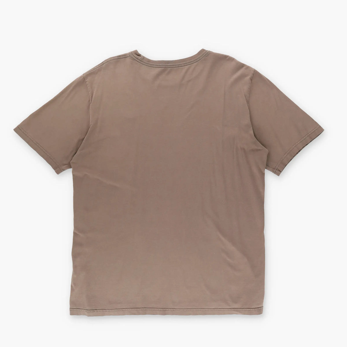 NIKE Embroidered Swoosh Logo Brown & White Tee (XL) Vintage Sole Melbourne