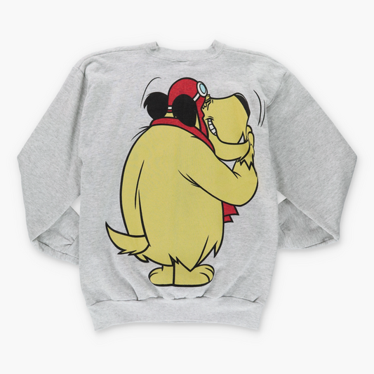 1993 Wacky Races Muttley Double Sided USA Made Sweatshirt (S-M) - Vintage Sole Melbourne Vintage Sole Melbourne