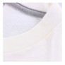 NIKE Embroidered Swoosh White & Grey Stripe Logo Tee (L)
