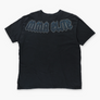 ELITE MMA Metallic Blue Cross & Skulls Y2K Style Tee (2XL)