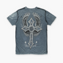 RAW STATE Y2K "Redemption" Thick-Stitching Detail Cross Tee (M)