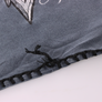 RAW STATE Y2K "Redemption" Thick-Stitching Detail Cross Tee (M)