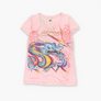 ED HARDY Y2K Pink Christian Audigier Dragon T-Shirt USA Made (Women's L)