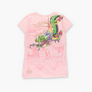 ED HARDY Y2K Pink Christian Audigier Dragon T-Shirt USA Made (Women's L)