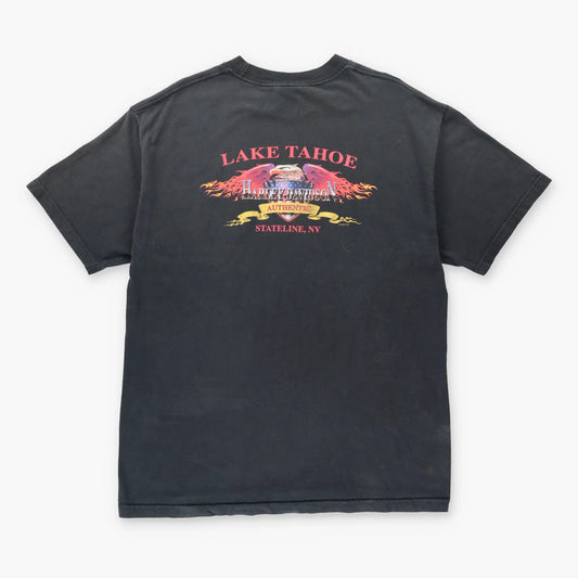 1998 Vintage HARLEY DAVIDSON 'Have To Explain' Black Motorcycle T-Shirt (XL) Vintage Sole Melbourne