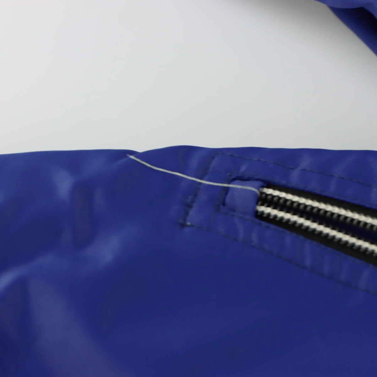 NIKE Fleece Lined Embroidered Swoosh Navy & White Zip Up Windbreaker Jacket (L) Vintage Sole Melbourne