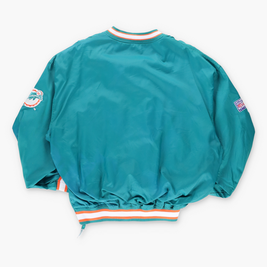 Vintage STARTER Miami Dolphins NFL Korea Made Football Pullover (XL) - Vintage Sole Melbourne