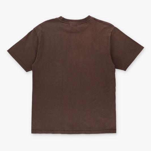 NIKE Athletics Square Logo Brown T-Shirt Canada Made Tee (S) - Vintage Sole Melbourne